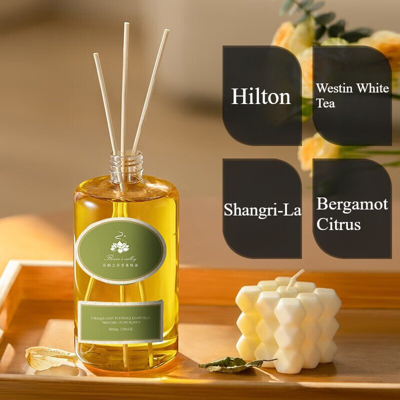 Home Fragrance Bergamot - น้ำมันหอมระเหยสำหรับก้านไม้หอมปรับอากาศ, น้ำหอมเติมสำหรับบ้าน, ชังกรี-ลา, ฮิลตัน, จัสมิน, เบอร์กามอตซิตรัส,