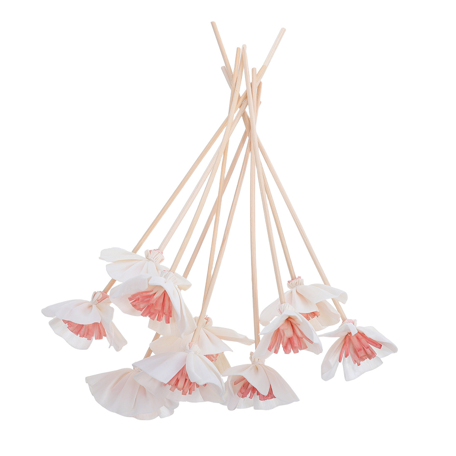 Home Fragrance Diffuser Oil - แท่งกระจายกลิ่นน้ำมันหอมระเหย 10 ชิ้น สีดำ ทำจากเส้นใยหลายรูพรุน สำหรับกระจายกลิ่นอย่างต่อเนื่อง