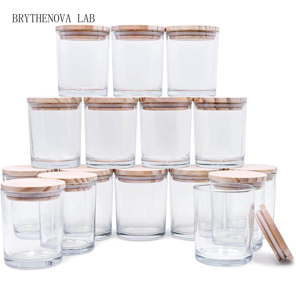 Amber Jar Candle - ขวดแก้วหนา 200 มล. สำหรับทำเทียน, ขวดเปล่า 7