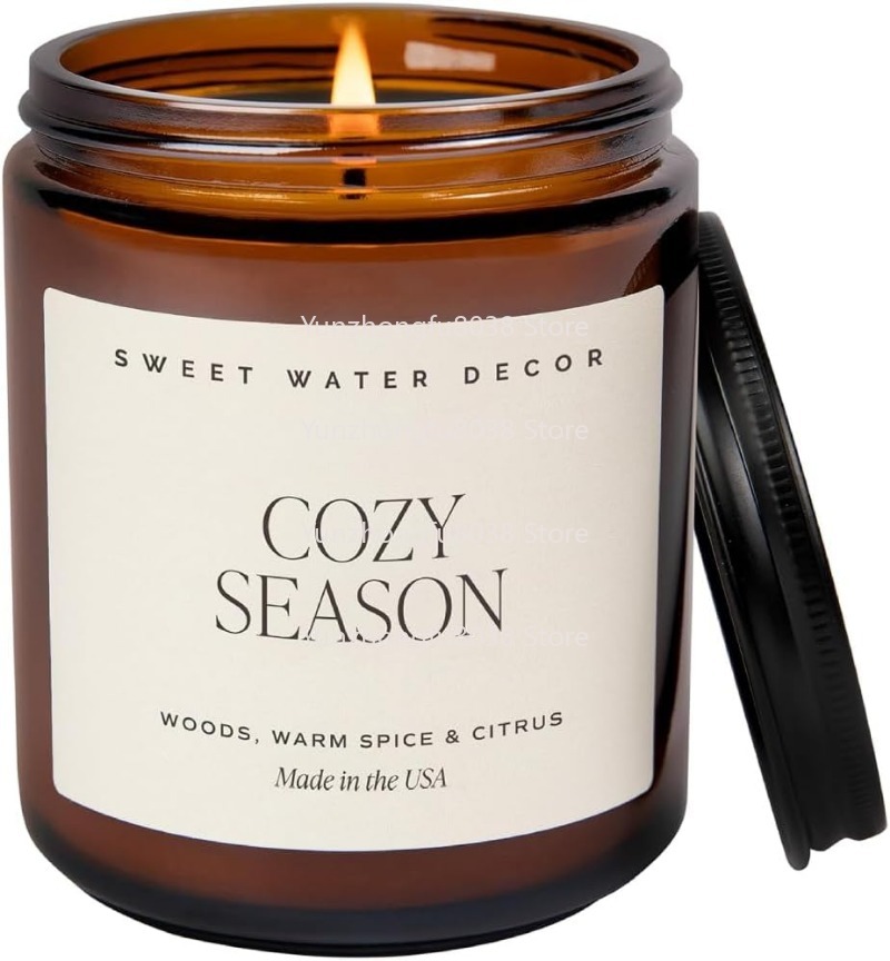 กลิ่นเครื่องเทศอุ่นๆ และกลิ่นส - Amber Jar Candle บทวิจารณ์และราคา