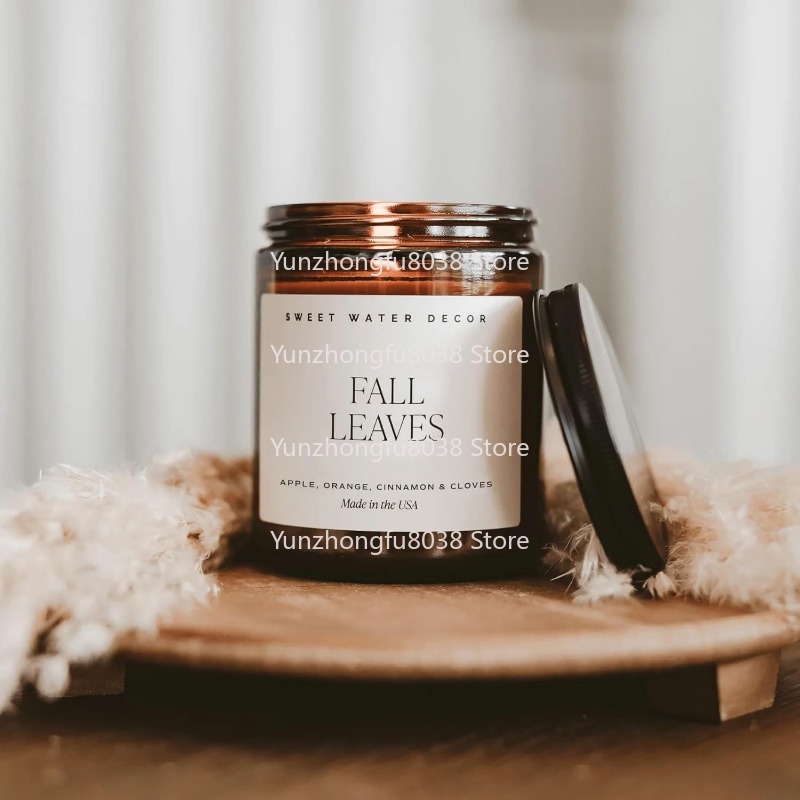 กลิ่นเครื่องเทศอุ่นๆ และกลิ่นส - Amber Jar Candle บทวิจารณ์และราคา