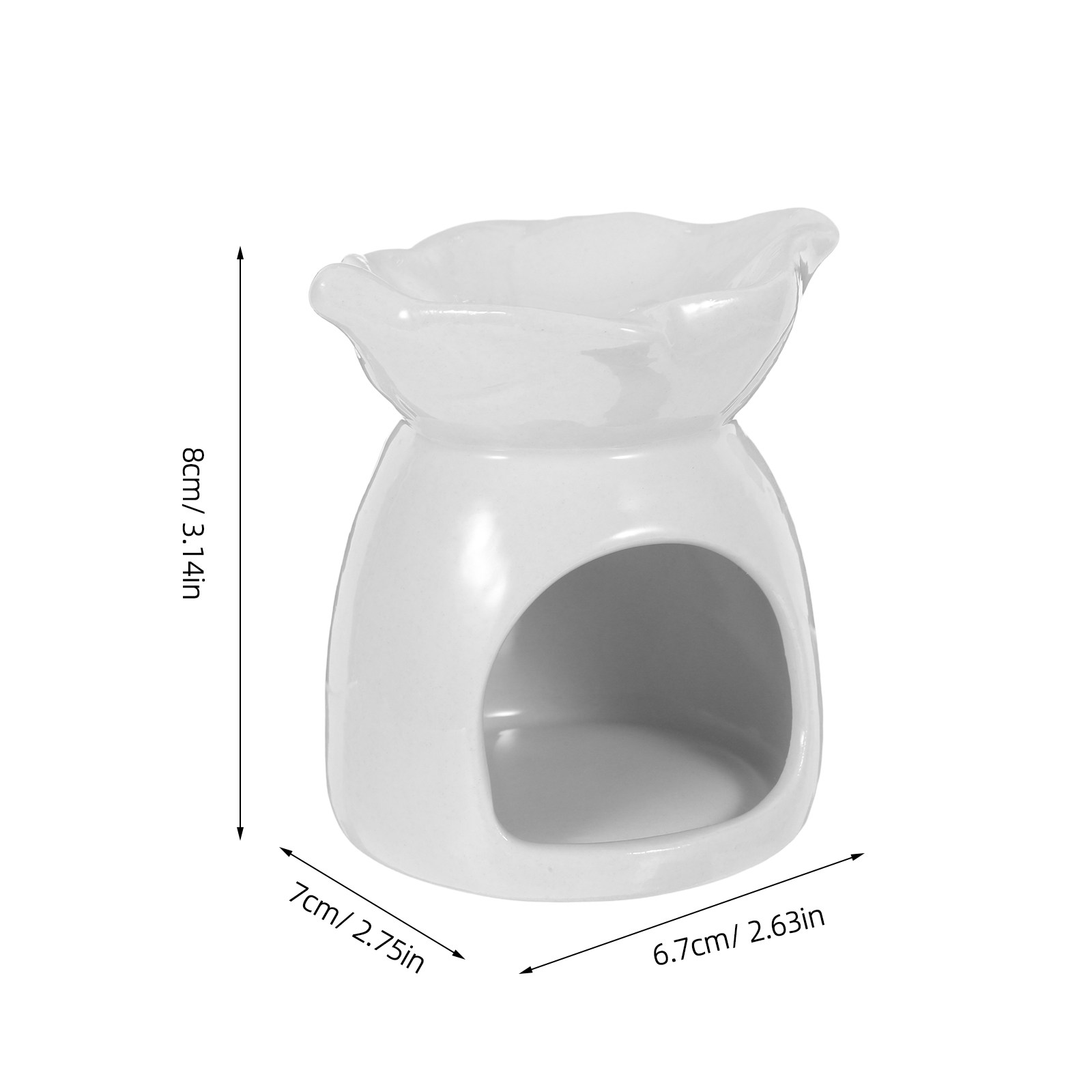 ที่วางเซรามิกทรงใบไม้สุดหรู สำ - Home Fragrance Diffuser Oil บทวิจารณ์และราคา