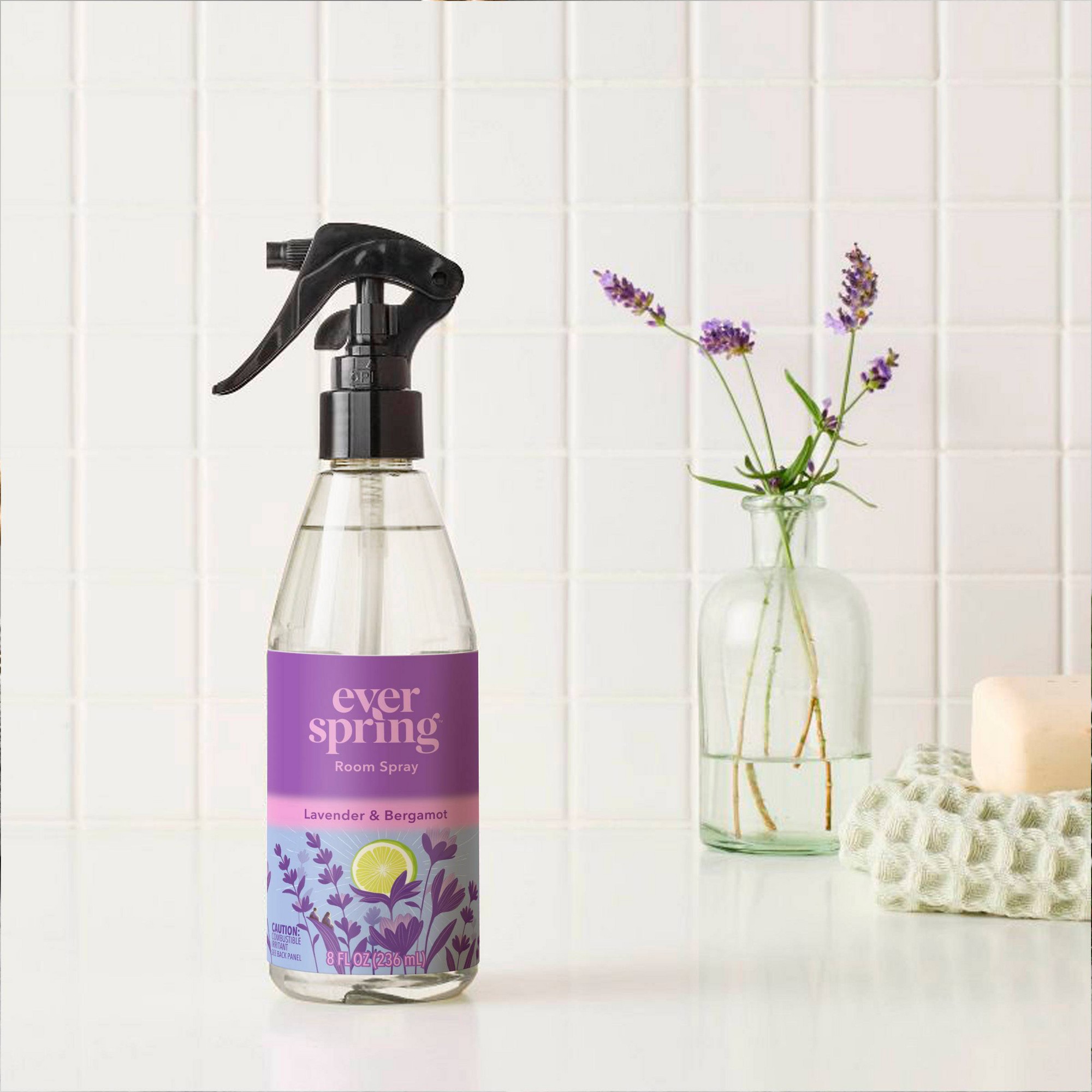 สเปรย์ปรับอากาศกลิ่นลาเวนเดอร์ - Home Fragrance Bergamot บทวิจารณ์และราคา