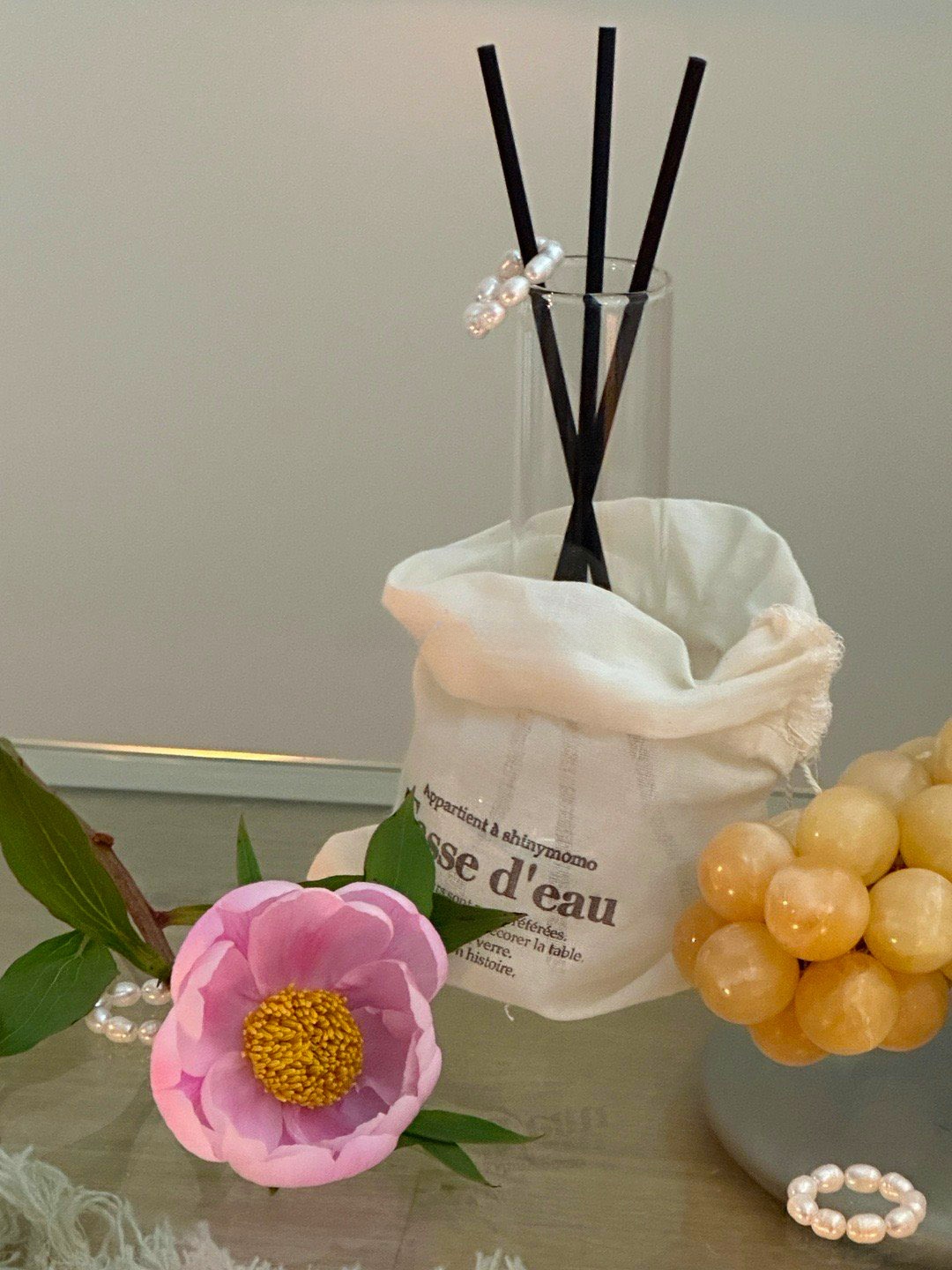แจกันแก้วสไตล์ฝรั่งเศส Shinymo - Home Fragrance French บทวิจารณ์และราคา