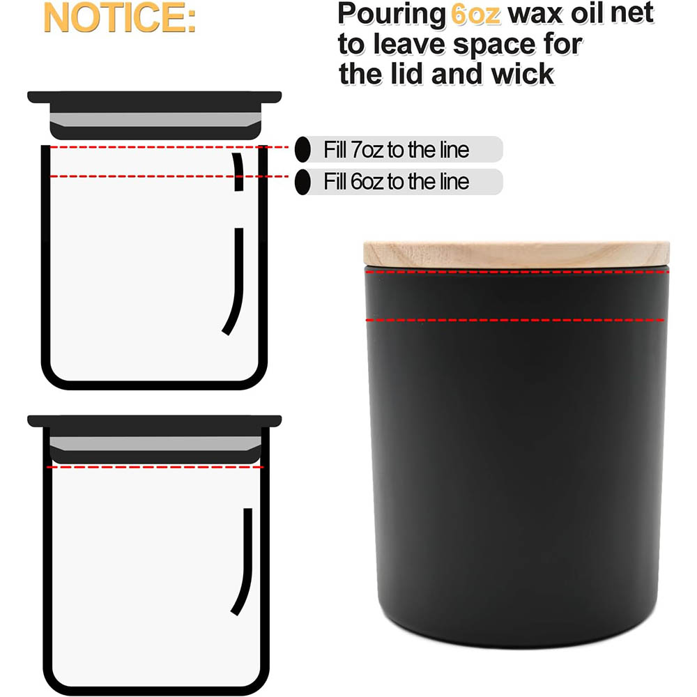 ขวดเทียนหนา 200 มล. สําหรับทํา - Amber Jar Candle บทวิจารณ์และราคา
